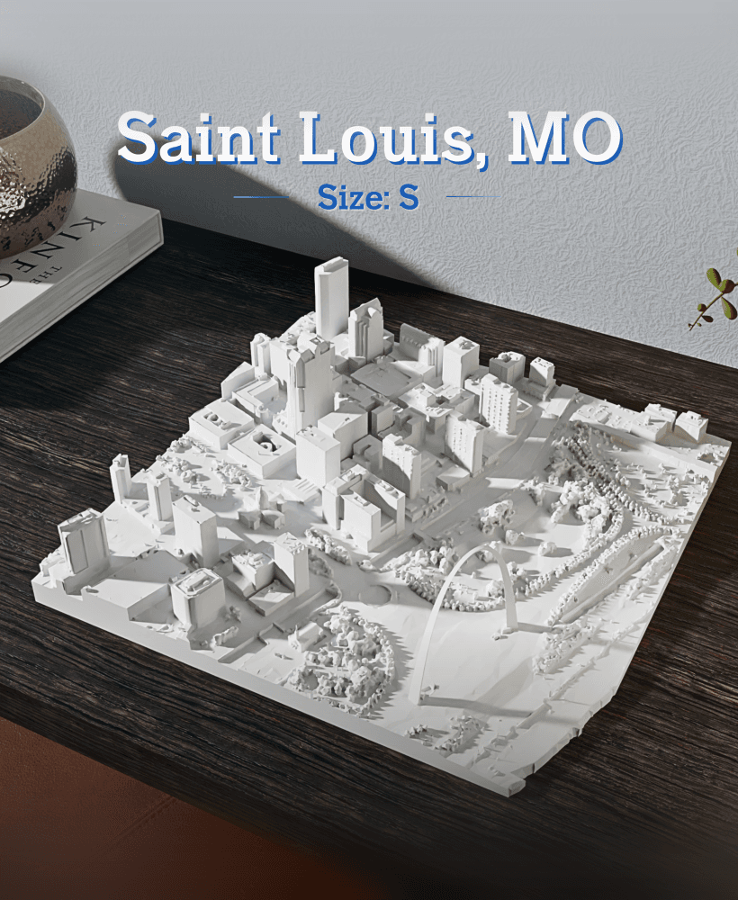 Saint Louis, MO - Small 3d model