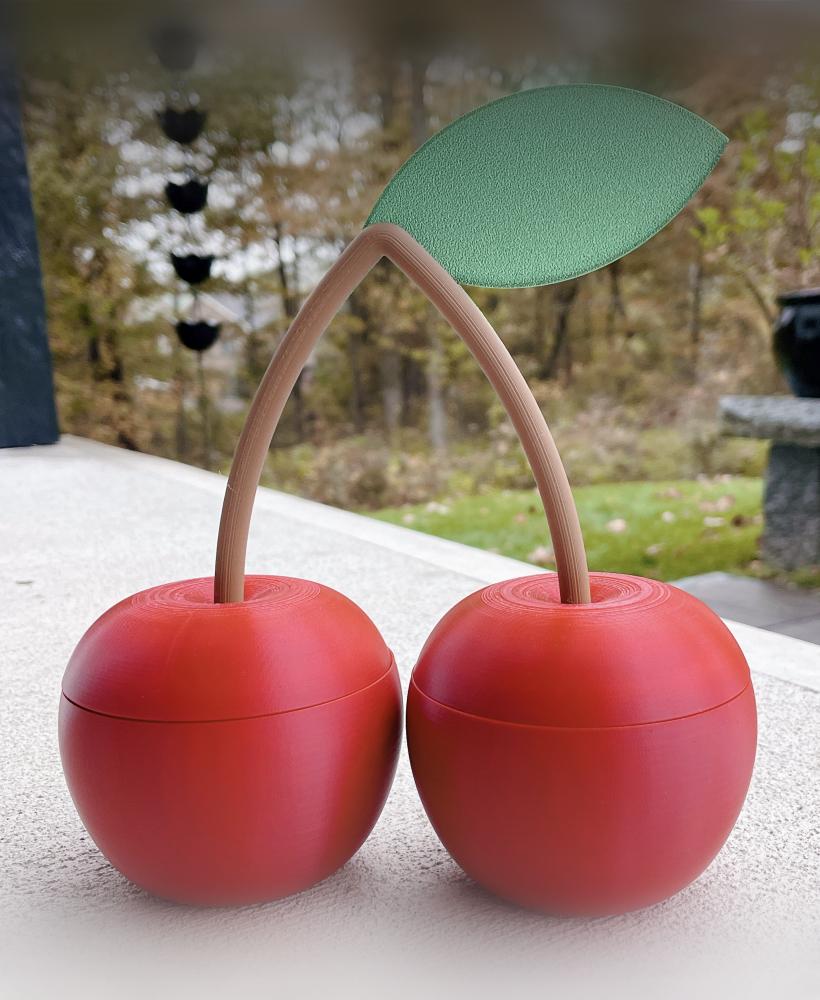 Cherry Containers 3d model