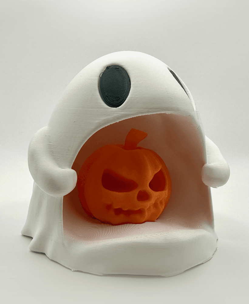 Halloween Pumpkin Eating Ghost 3d model