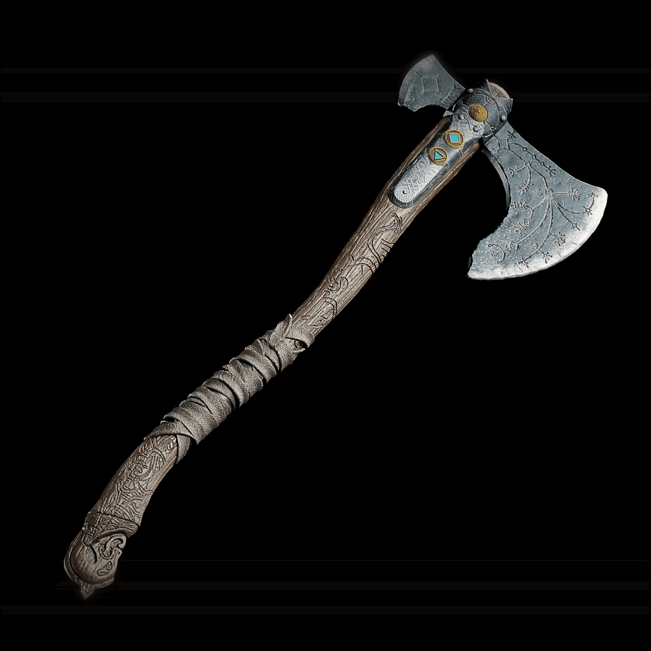 Kratos Leviathan Axe 3d Print File STL God Of War 3d model