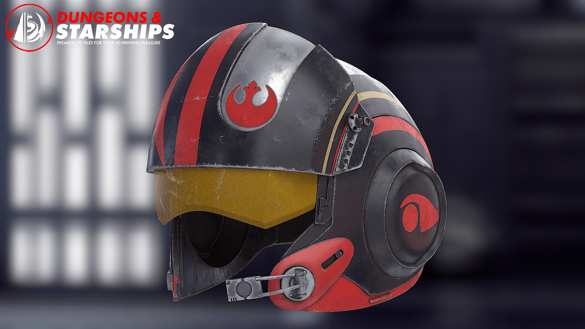 New File Alert! Poe Dameron's Pilot Helmet - Star Wars