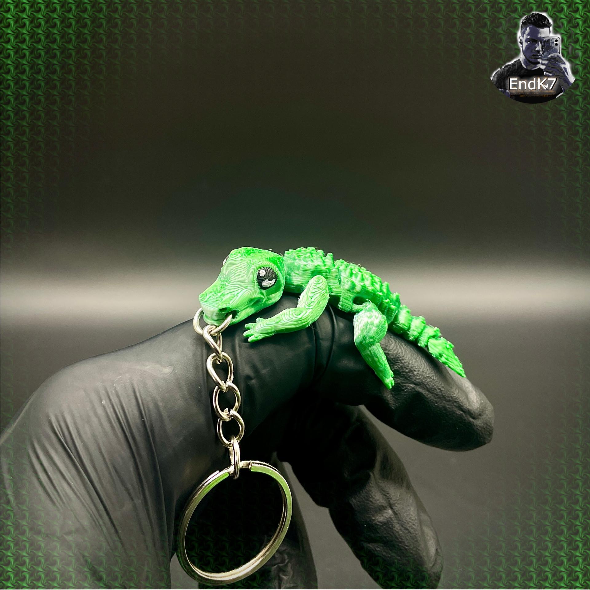 Cute Crocodile Keychains