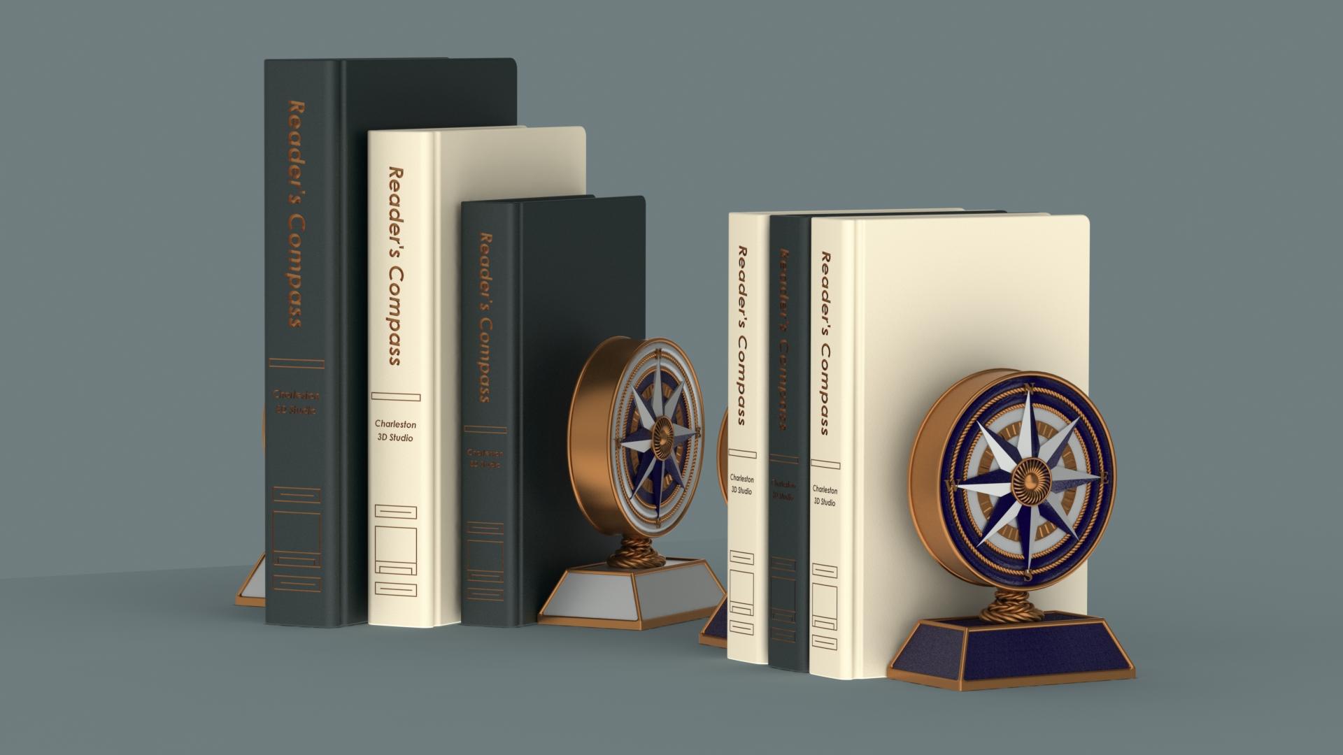 Reader's Compass ~ the perfect bookend for avid readers that get lost in their books 🧭📚