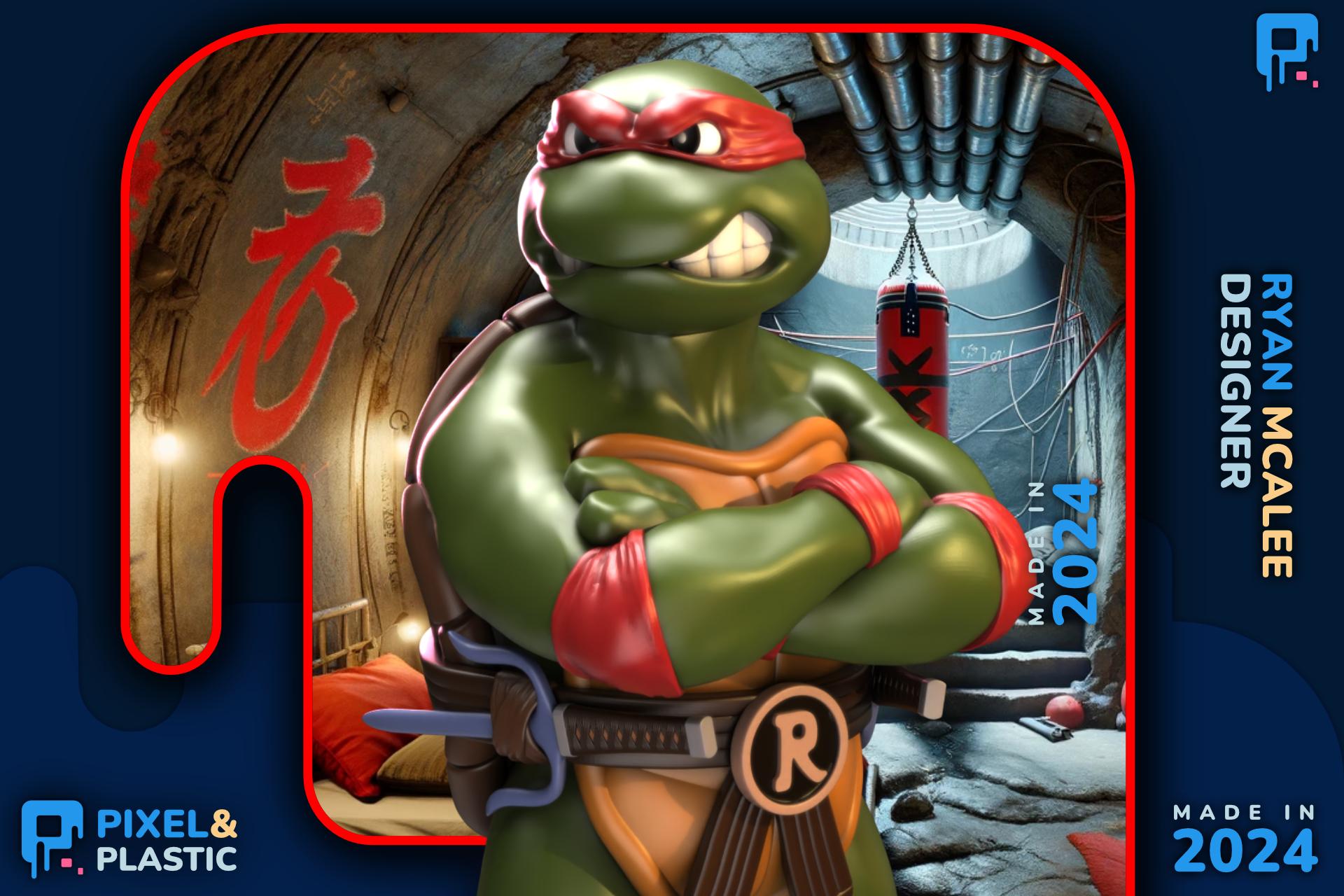 Ninja Kicking off TMNT with Raph