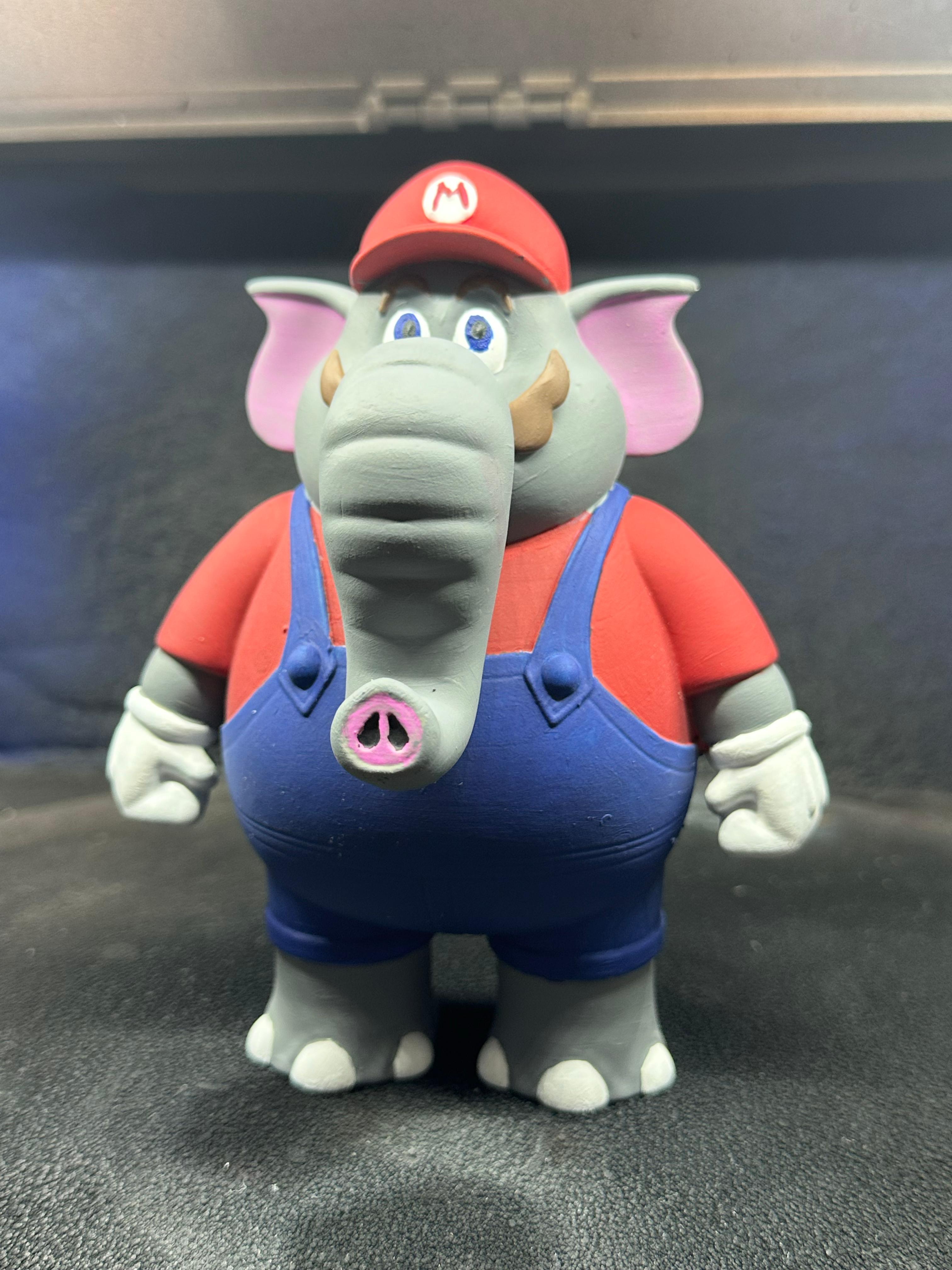 Mario Elephant (Pre Supported) *New Release*