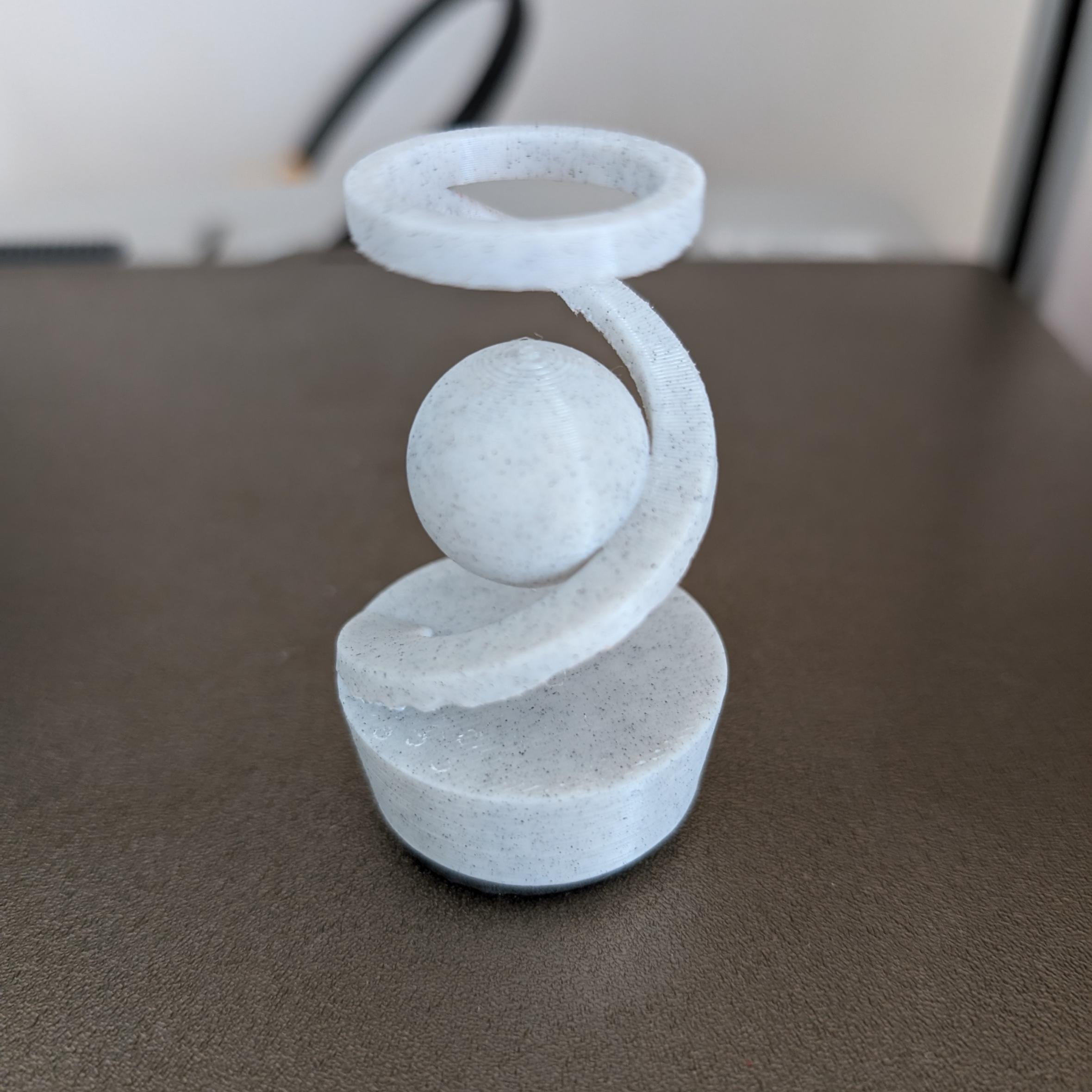 Infinity Lunar kinetic fidget toy