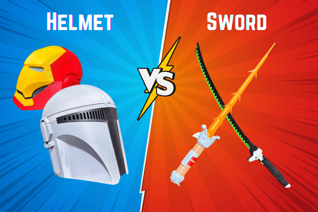 NEW RELEASES Begs the Question: Helmet vs. Sword?