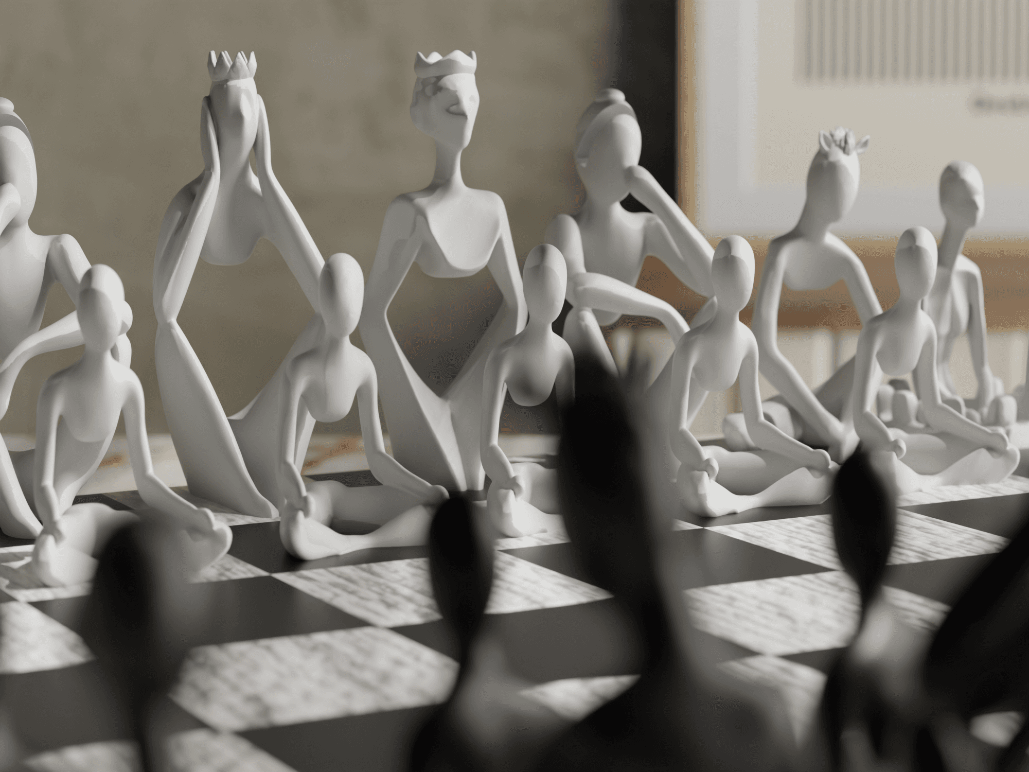 NObody's Game: A Chess Set Reimagined