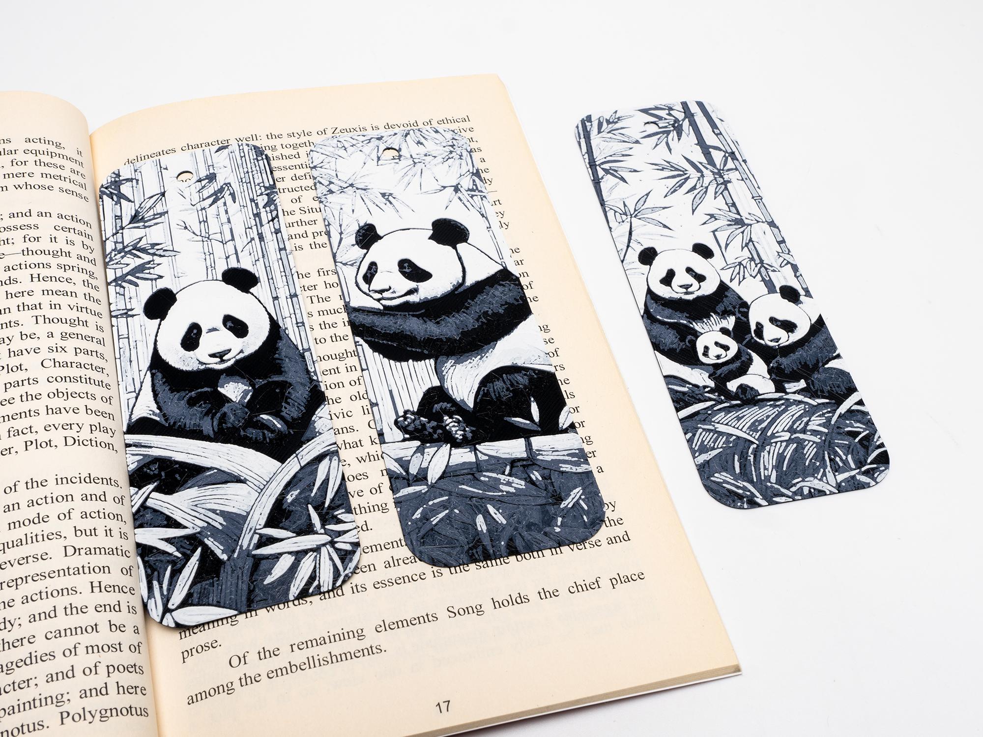 Giant Panda Bookmarks