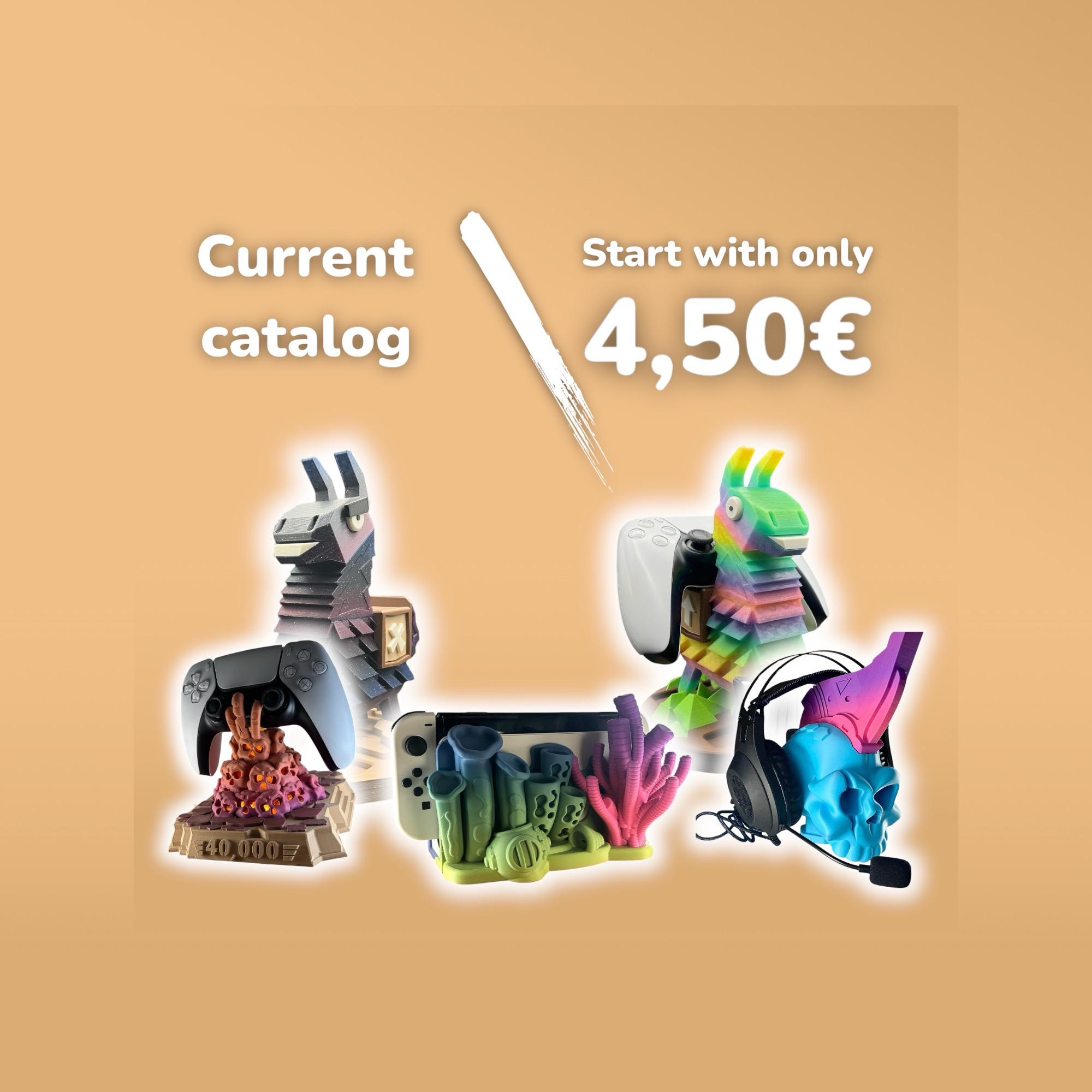 Start with only 4,50€ !