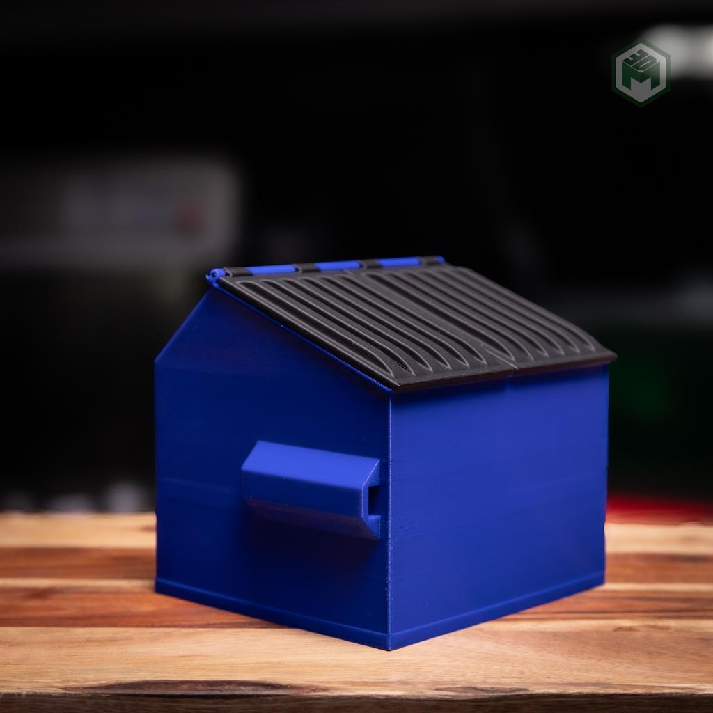 New Model! Mini Realistic Dumpster