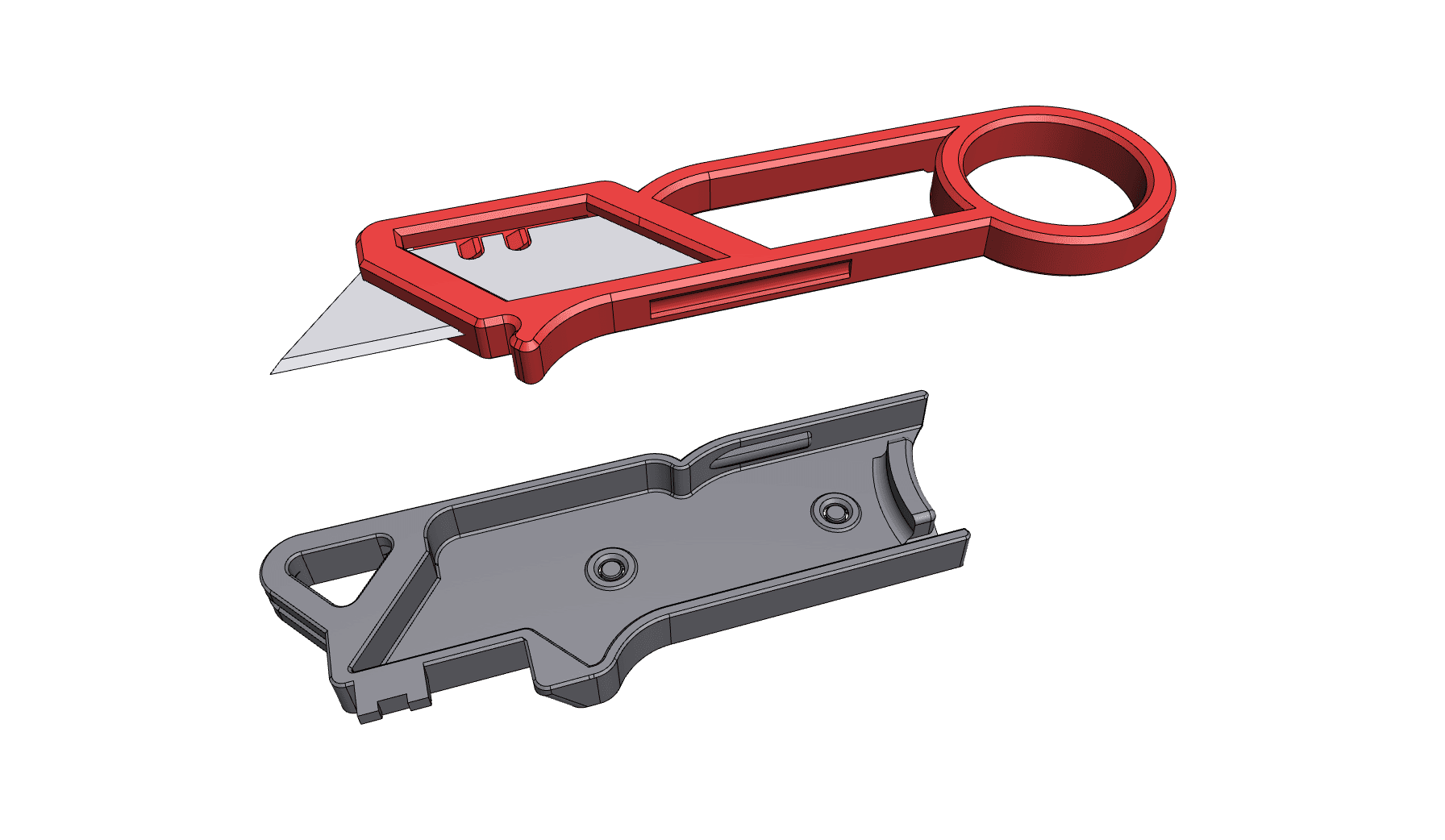 Skeleton Utility Knife