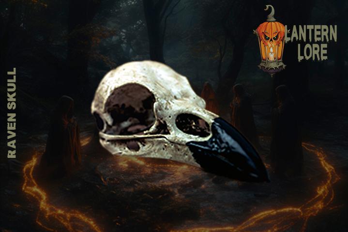 Raven Skull (Pre Supported) *New Release*