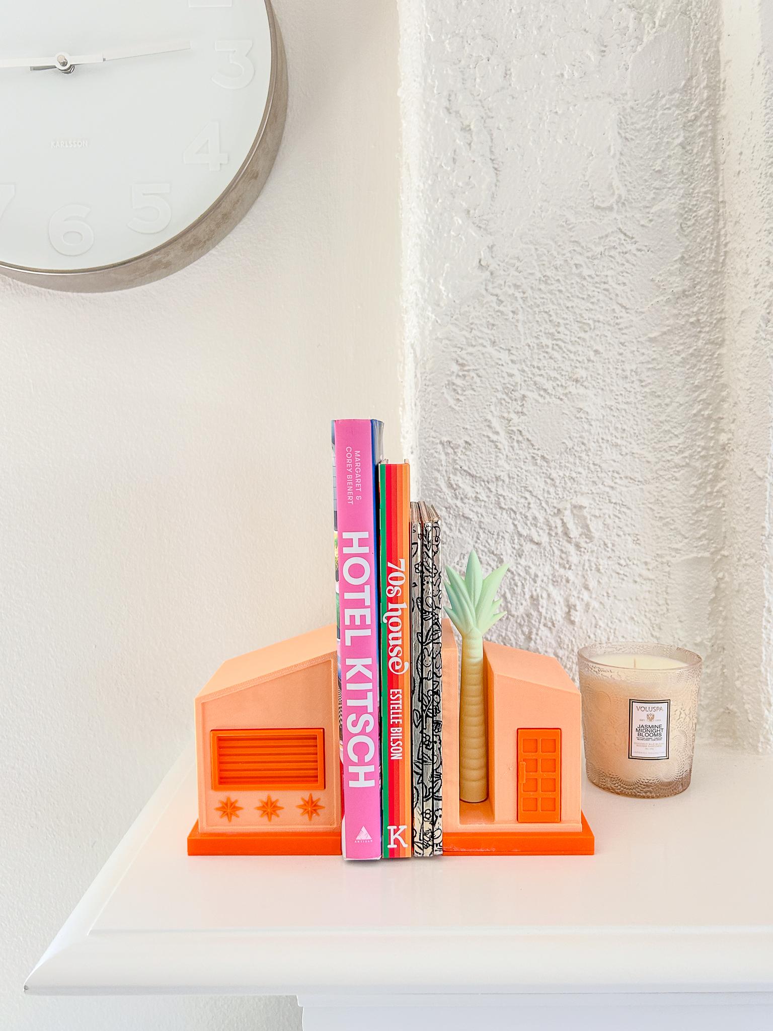 🌴 New Release Alert: Transform Your Space with the Midcentury Skillion Roof House Bookend!