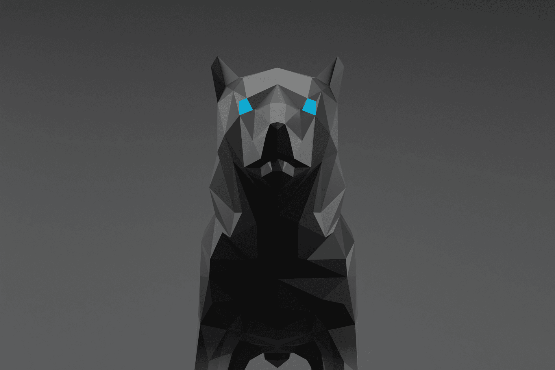 **Bonus STL** Low Poly Wolf