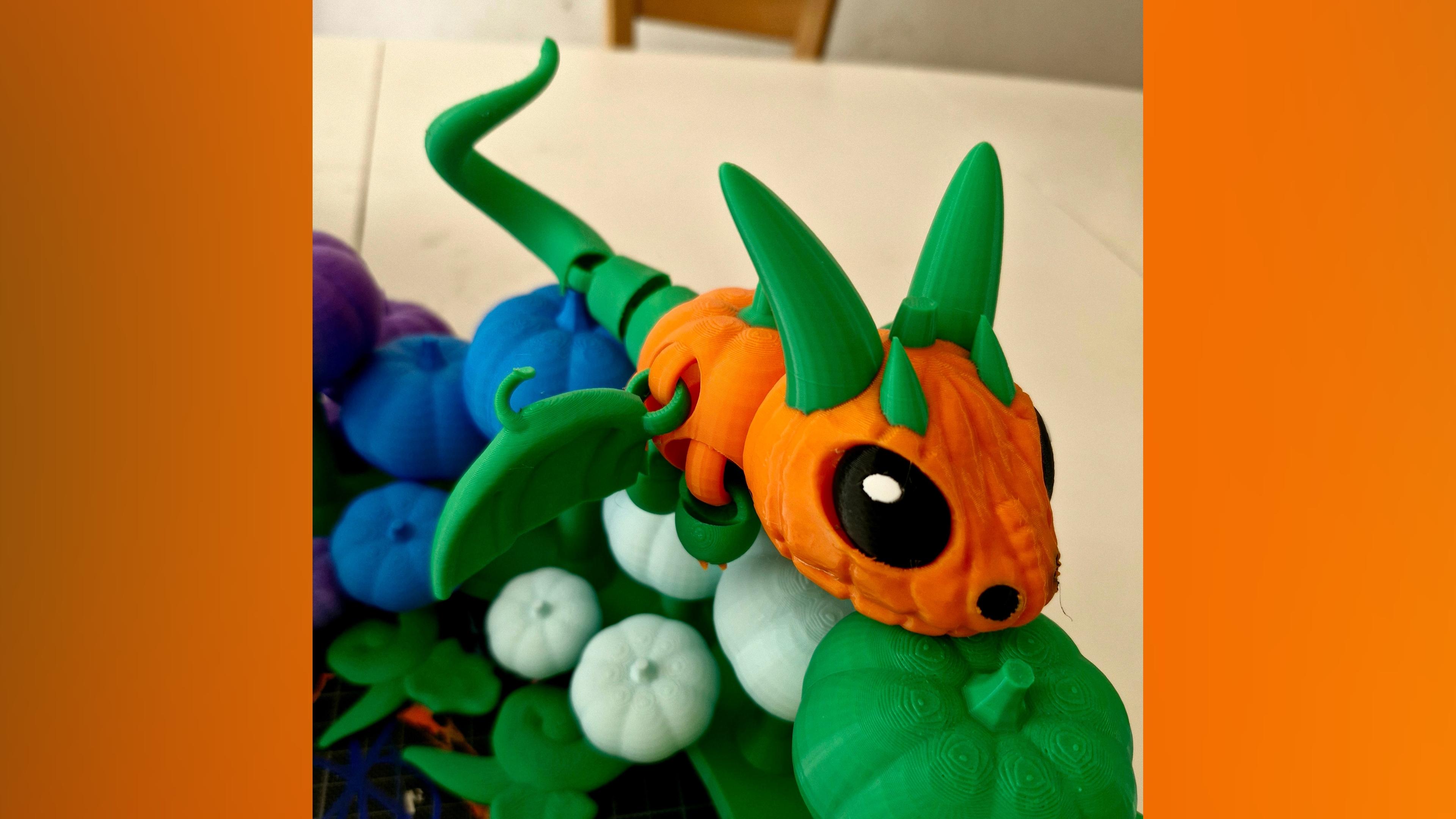 Oh hey .. is that a Pumpkin Wreath Dragon... why yes it is :D