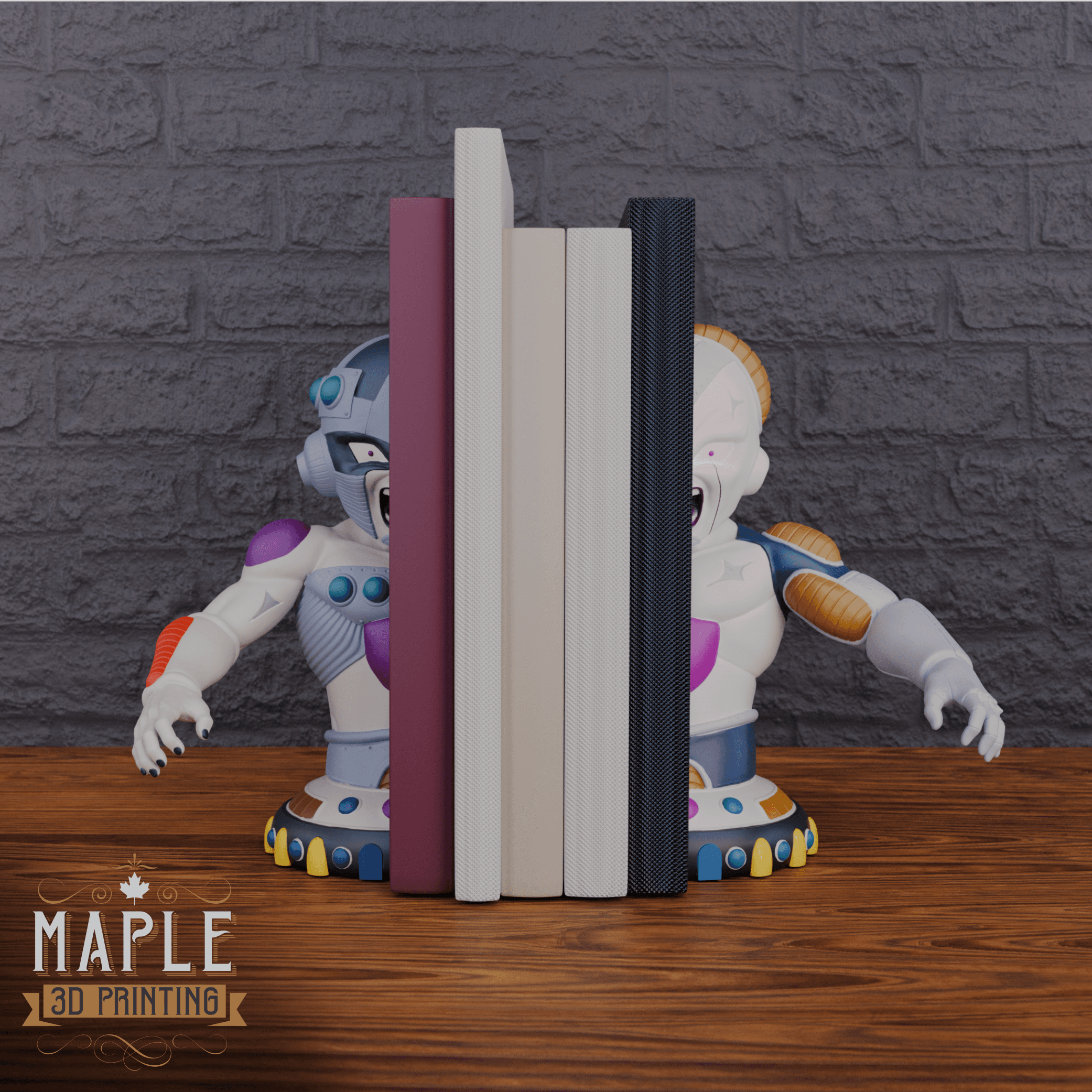 Mecha Frieza Bookends!