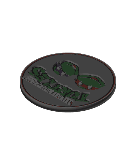 TMNT Coaster 3d model