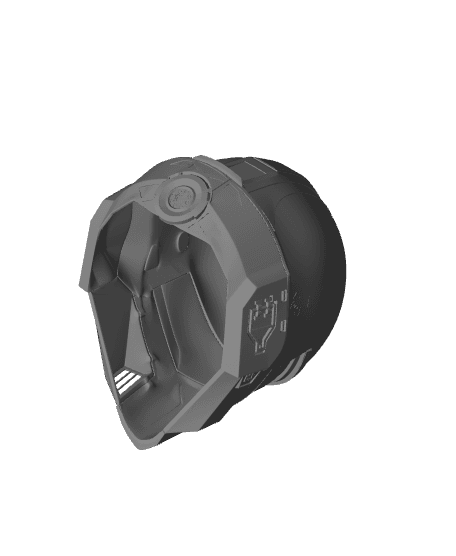 Helldivers 2 DP-40 Helmet 3d model