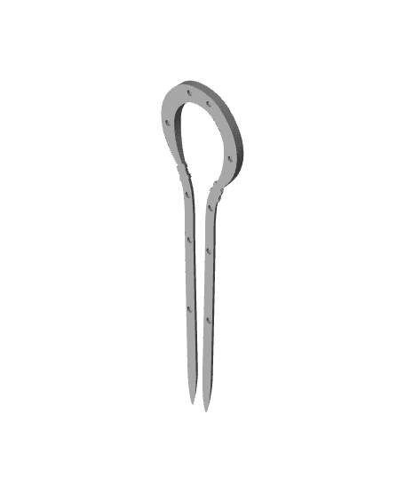 Hairpin of Dawn 3d model