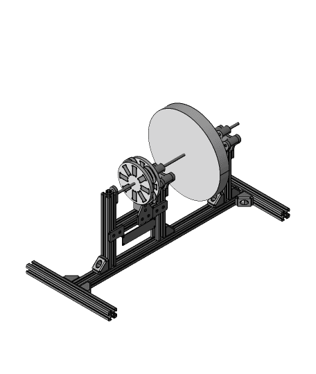 Alternator Coil Mount(Mirror) 3d model