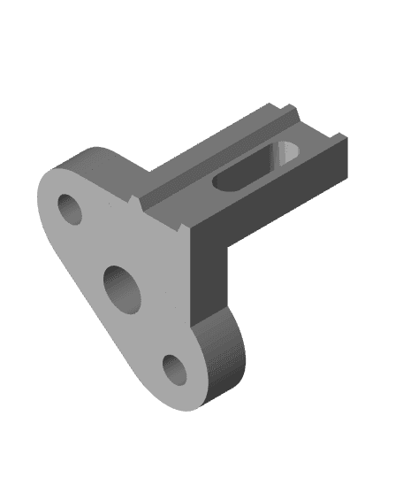 HMG7.2 BLTouch 45deg Left Mount V2.stl 3d model