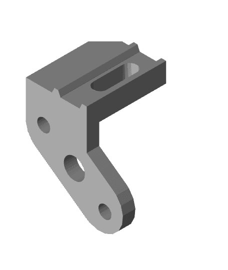 HMG7.2 BLTouch 54deg Left Mount.stl 3d model