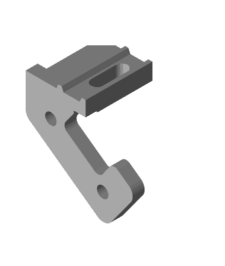 HMG7.2 CRTouch 54deg Left Mount.stl 3d model