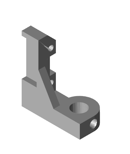 HMG7.2 PINDA-EZABL-OEM Medium Left Mount 8mm.stl 3d model