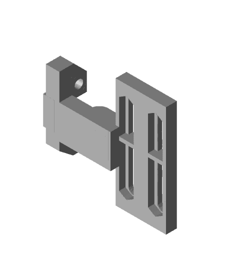 HMG7.2 PL-08N-Hallon-Omron-TA Left Mount.stl 3d model