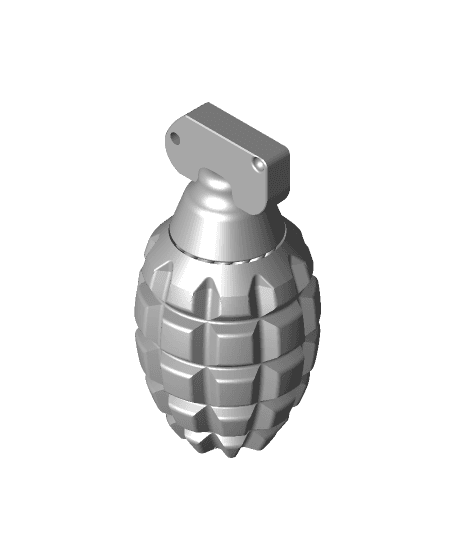 Print In Place FIDGET GRENADE 3d model