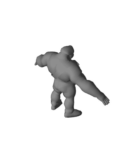 Monsieur Mallah 3d model