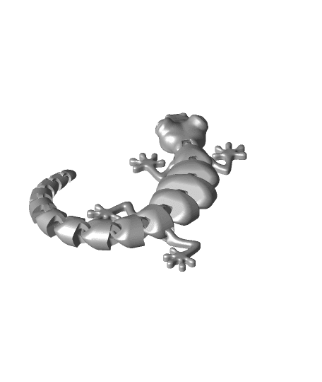 Articulated Lizard v2 3d model