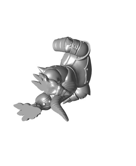 Statue of Terror Boss Ghost n Goblins  Ghouls N Ghosts 3d model