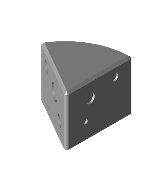 Cheesy Box - Holes in lid 3d model