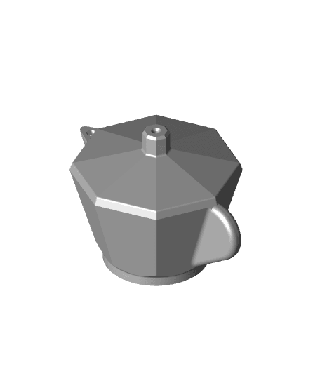 Coffee set 3d model