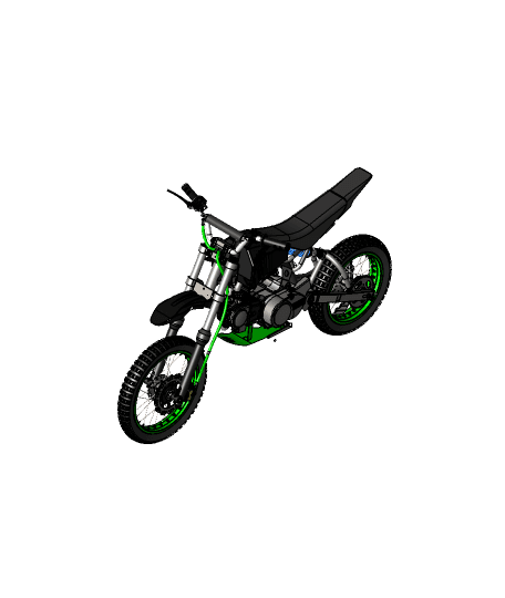 Monster Bike 3d model