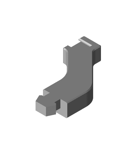 Zhiyun Crane V2 Hotshoe/Monitor Clamp 3d model