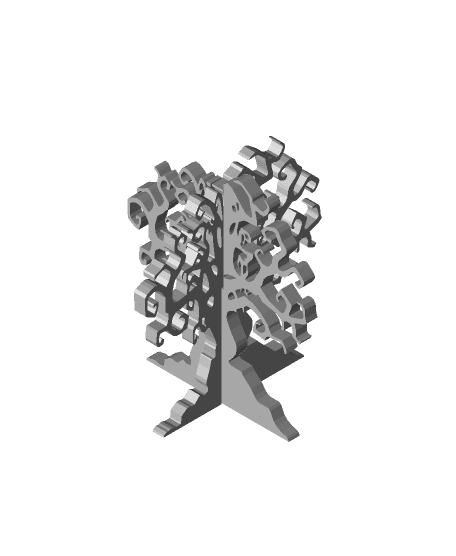 haunted tree, halloween decoration 3d model