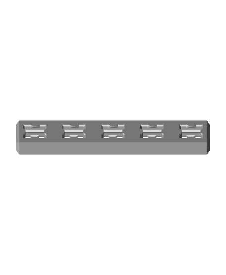 PrintABlok Diagonal Support Panel 3d model