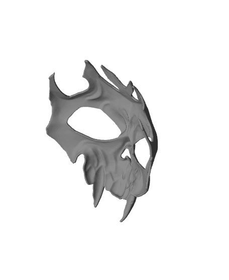 mk11 shao khan mask 3d model