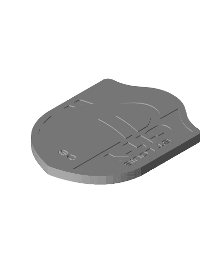 CS St Louis City coaster or plaque 3d model