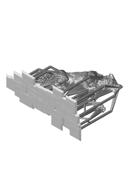 Morthan Warg - Running 3d model