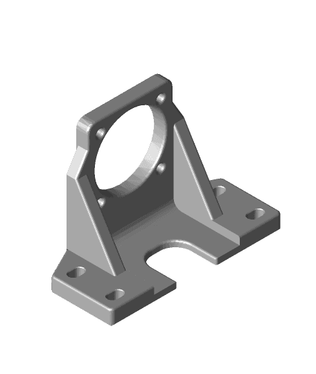 Stepper motor holder 3d model