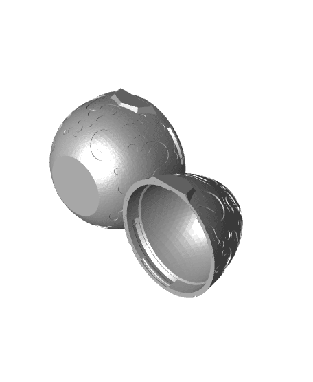 Mystery Egg, Two Versions 3d model