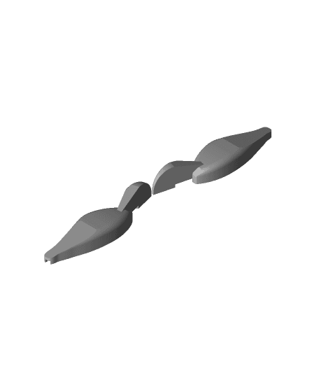 Deep diving fishing lure 3d model