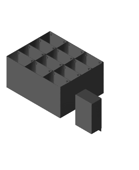 Fast Quick drawer, 2 sizes 3d model