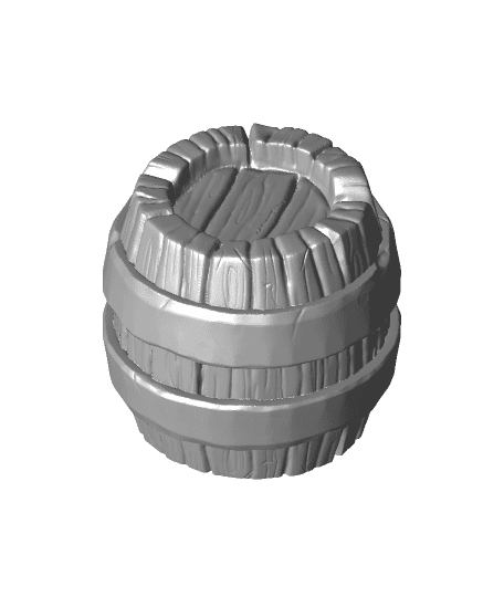 barrel print ready.stl 3d model