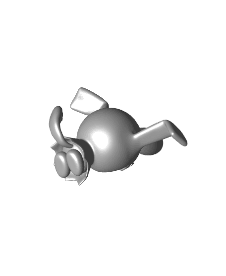 Pokemon Wynaut #360 - Optimized for 3D Printing 3d model