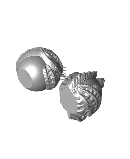 Ball Dragon Ornaments 3d model